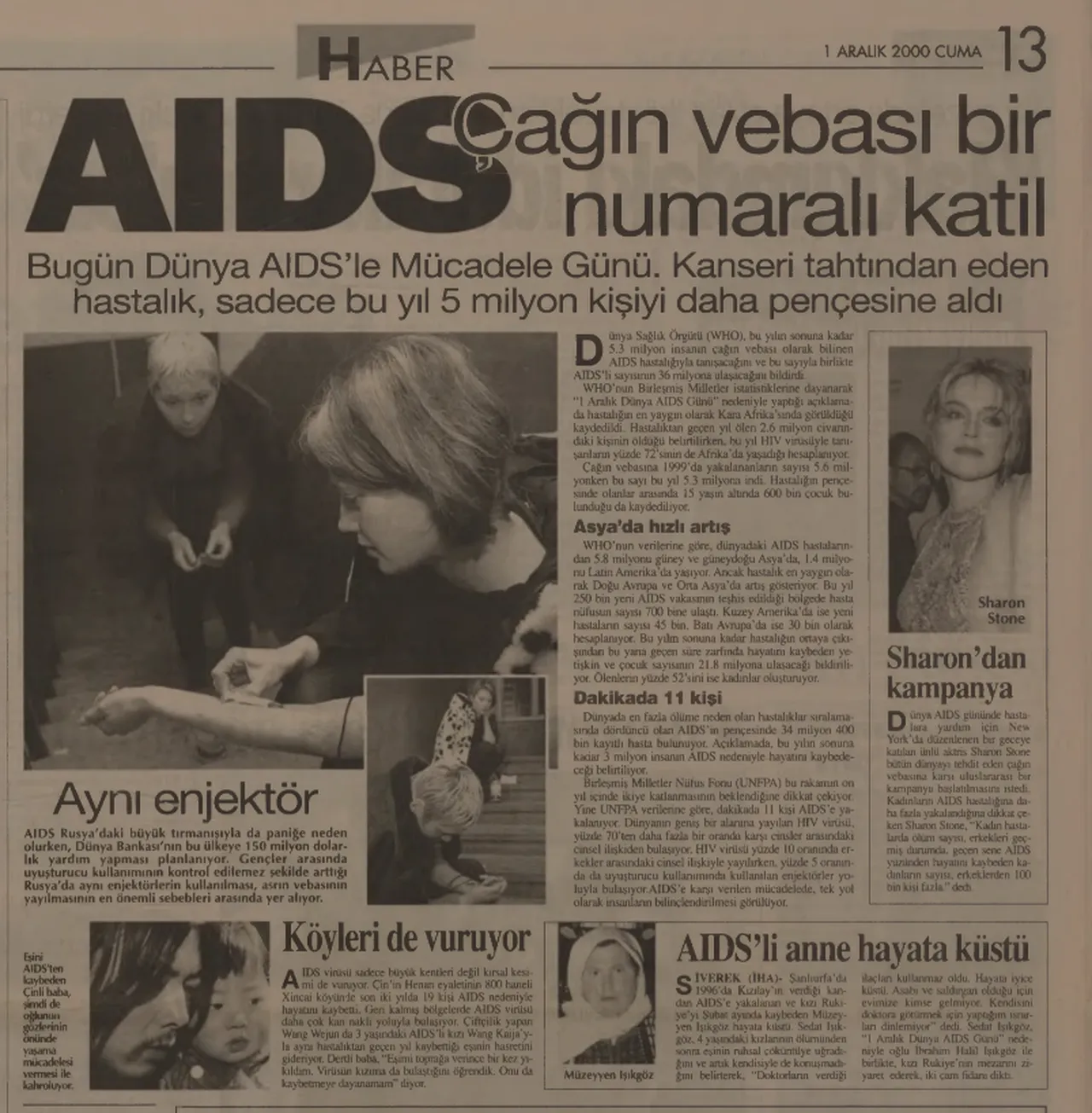 25 yıl önce  çağın vebası  AIDS: HIV virüsüyle tanışanların sayısı artıyor