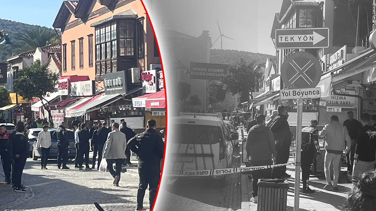 Çeşme’de yürekleri ağza getiren silahlı saldırı girişimi 