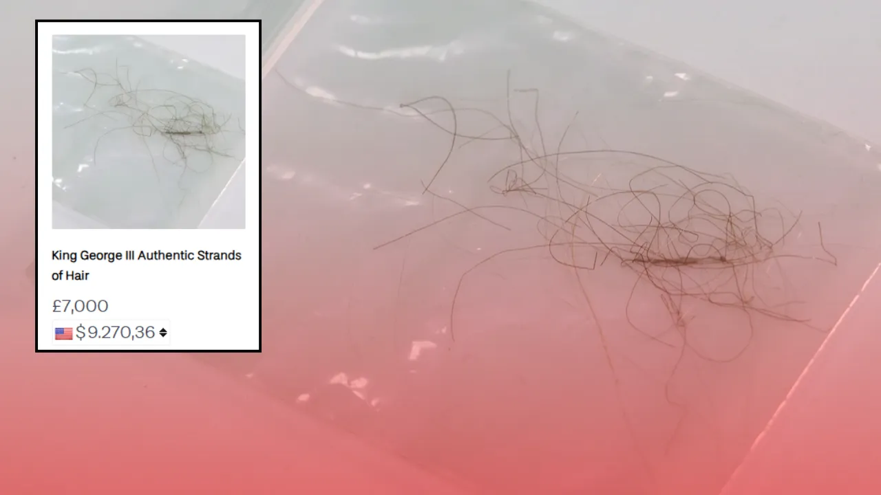 Kral Charles'ın bir tutam saçı satışta! Fiyatı ise dudak uçuklatıyor