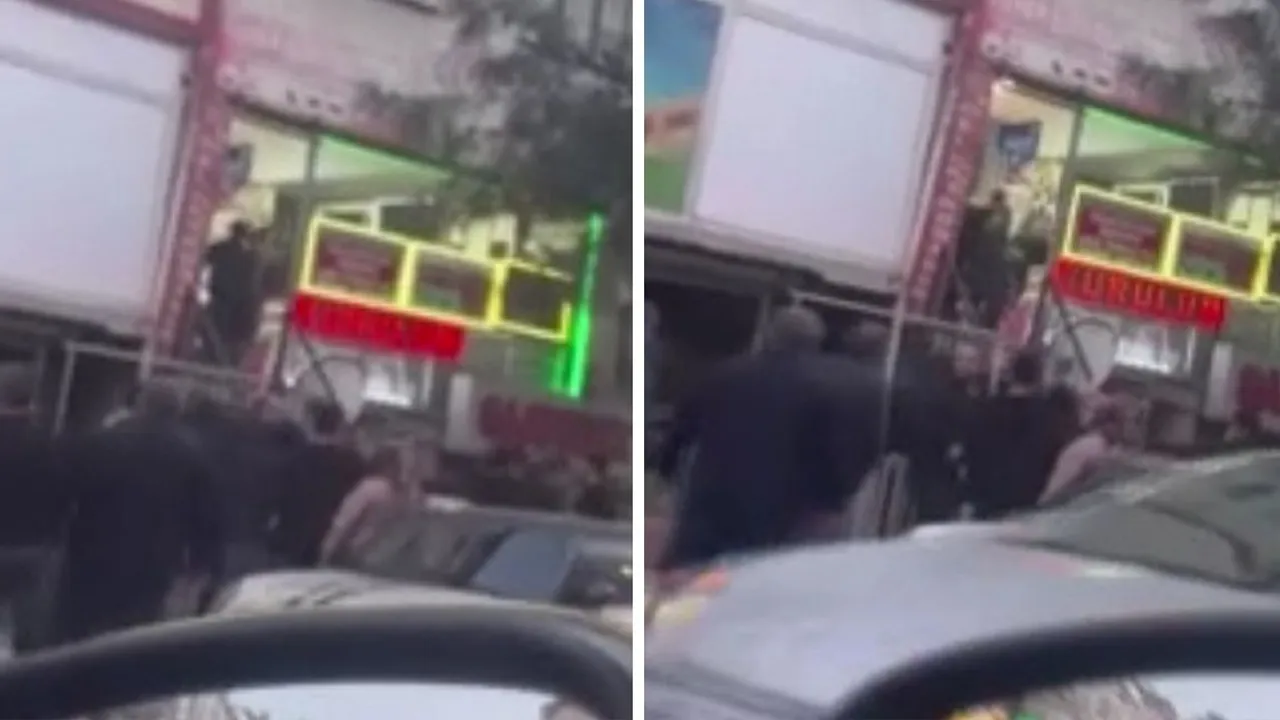 Lise öğrencisini taciz eden şahıs tekme tokat dayak yedi