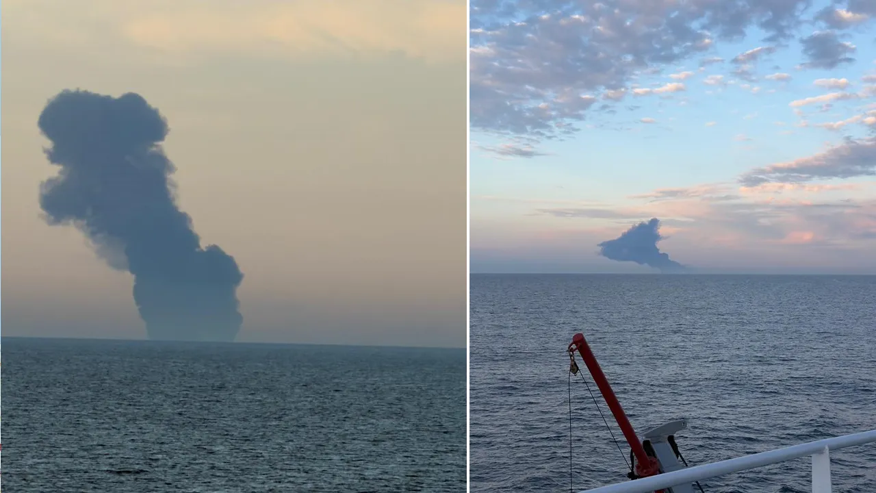 Karadeniz'de tankerde patlama! 
