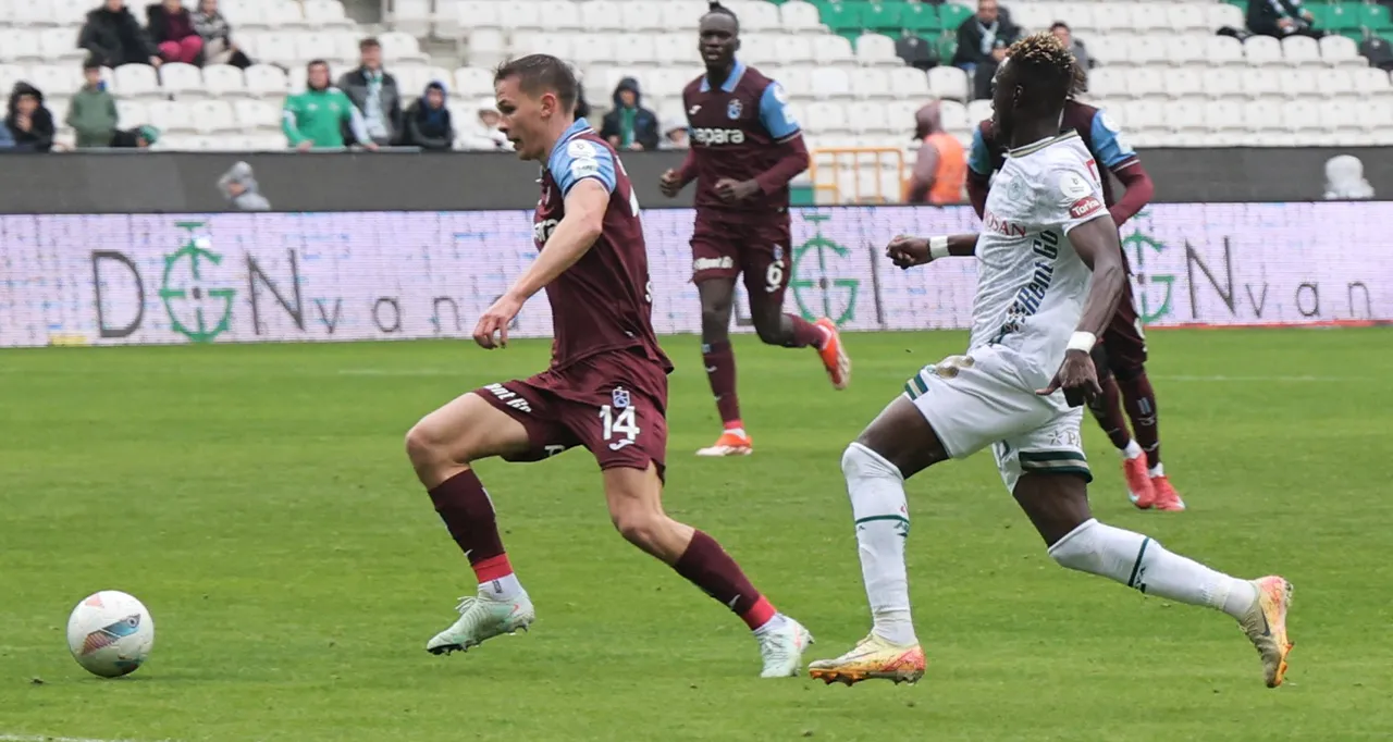 Süper Lig’de 2024-2025 sezonu 26. hafta mücadelesinde Konyaspor, sahasında Trabzonspor’u 1-0 mağlup etmişti