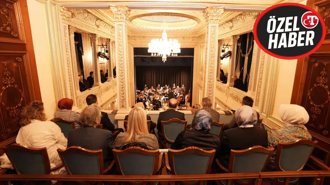 Yıldız Tiyatrosu konserle açıldı! Yıllar sonra padişah marşları seslendirildi