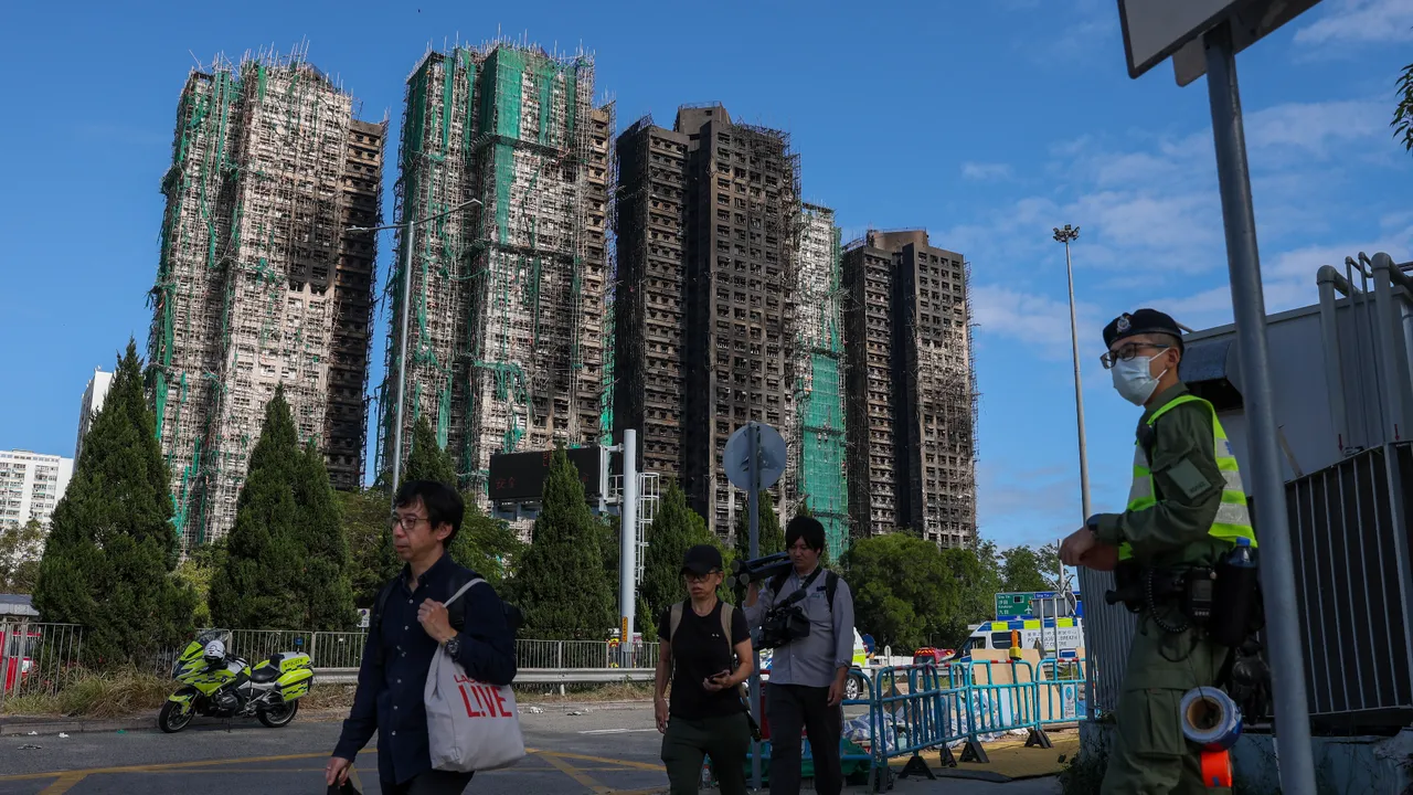 Hong Kong felaketi yaşadı! 3 gün yas ilan edildi