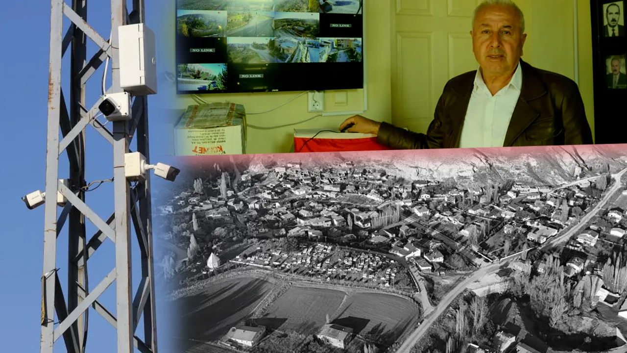 Türkiye'de bir ilk! Bu köy 7/24 kamerayla izleniyor, işte nedeni... 