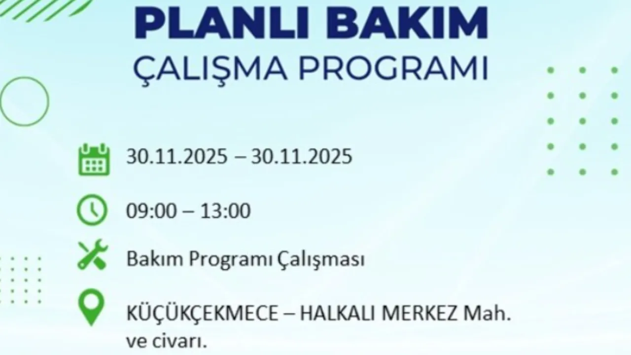 30 Kasım İstanbul elektrik kesintisi! İstanbul'da elektrikler ne zaman gelecek?