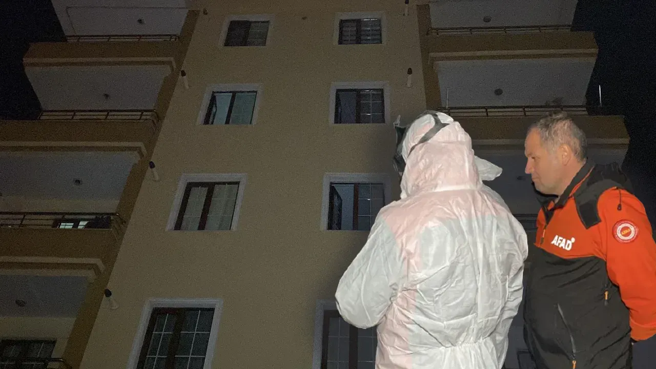 APARTMAN TAHLİYE EDİLDİ