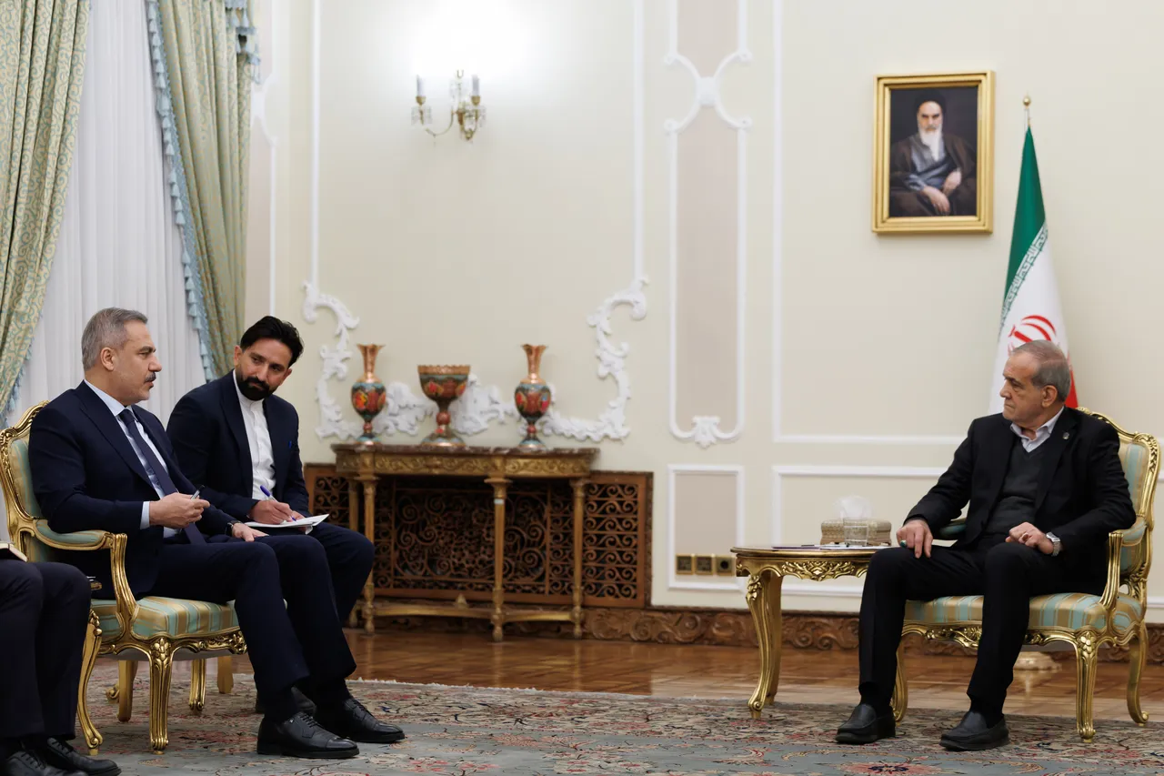 Dışişleri Bakanı Fidan - İran Cumhurbaşkanı Pezeşkiyan