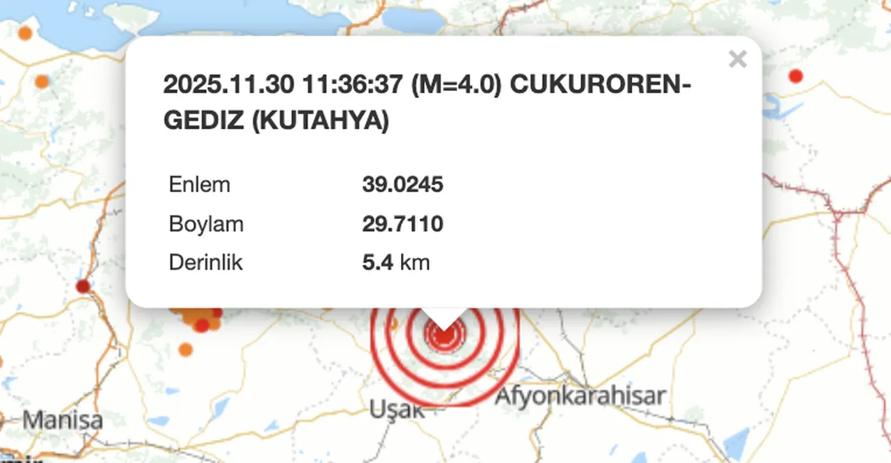 Kütahya depremde yıkılan bina oldu mu, ölü ya da yaralı var mı? 30 Kasım Kütahya deprem son dakika