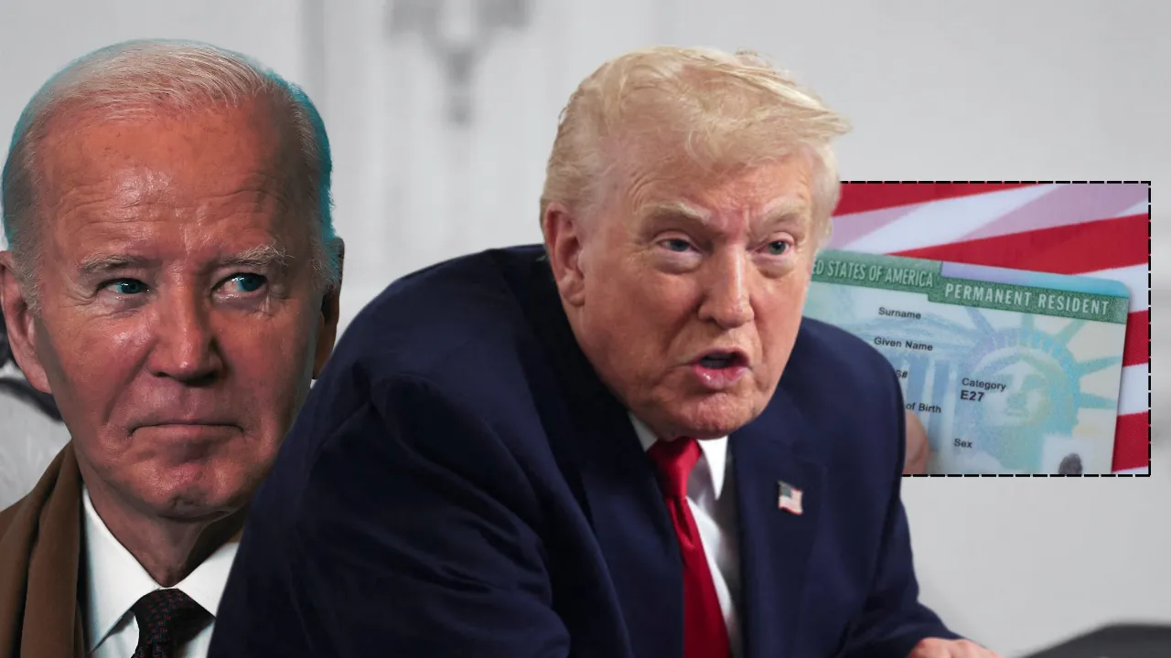 Trump'tan Biden ve Kamala Harris'e göçmen tepkisi! 