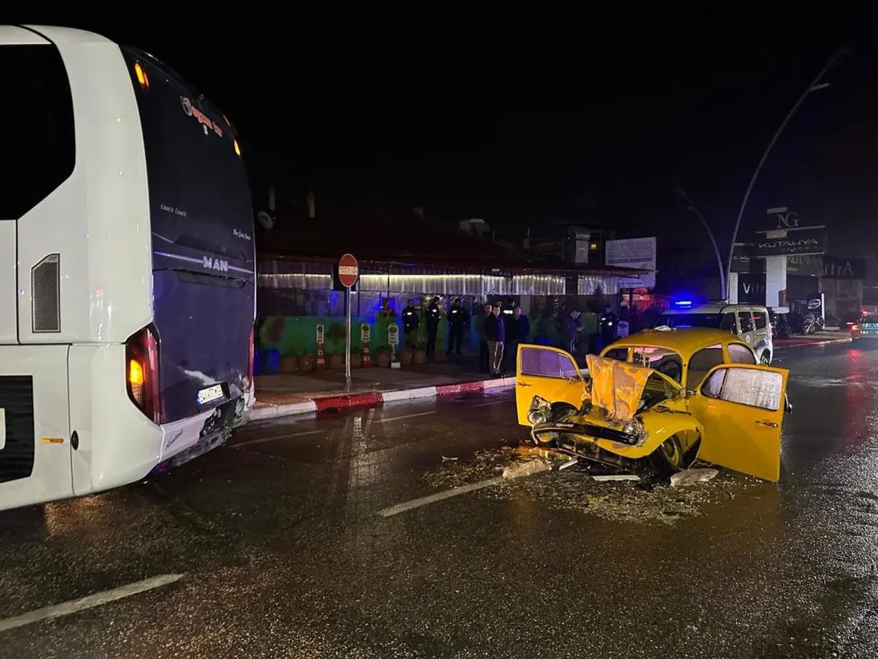 Olay yerinden görüntüler