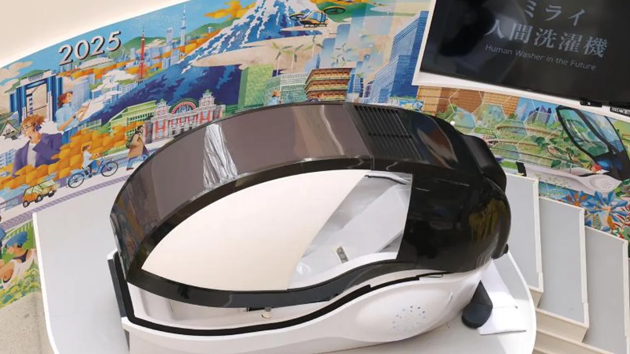 Bu makine insanı çamaşır gibi yıkayacak 