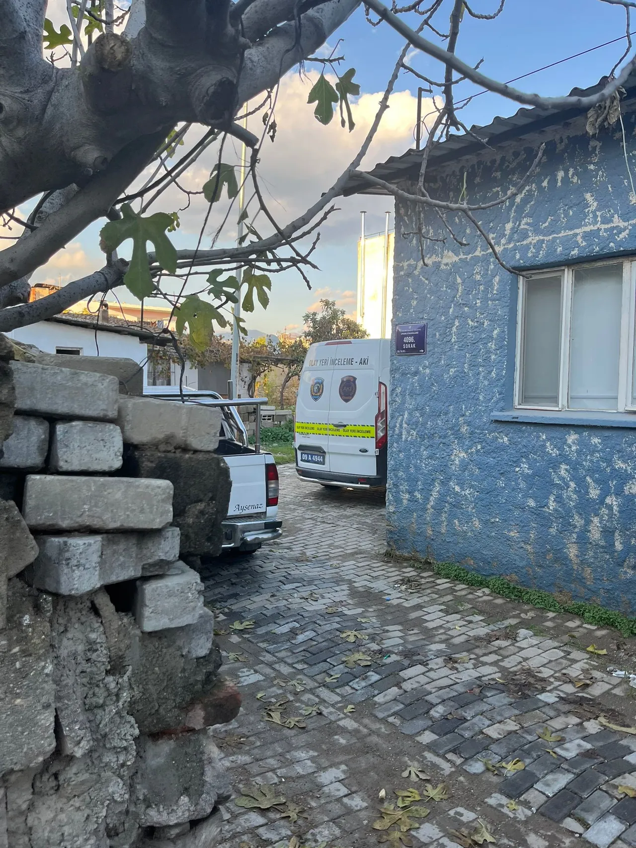 Evinin bahçesinde asılı halde ölü bulundu