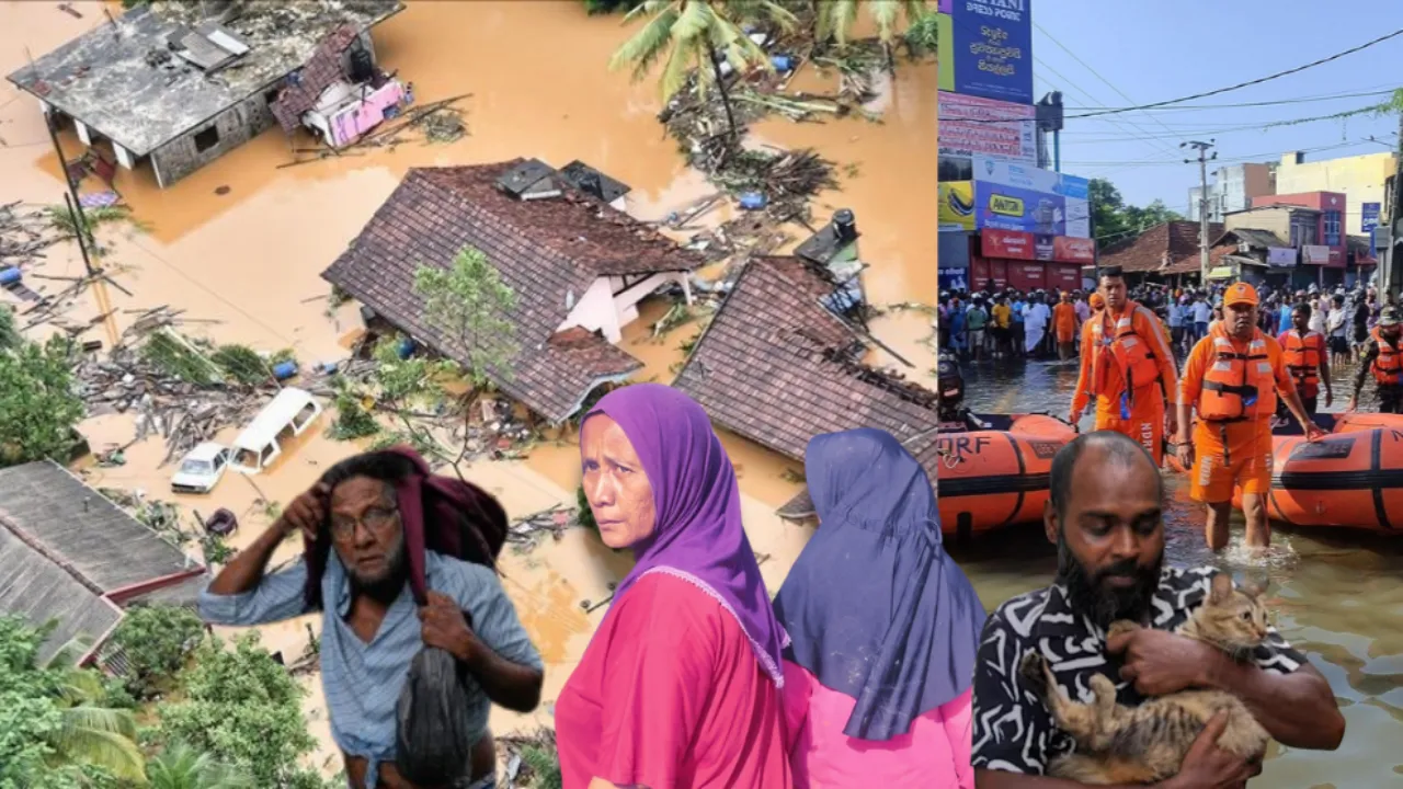 Asya’da tarihin en büyük felaketi: Ditwah kasırgası 4 başkenti haritan sildi! 900'den fazla ölü var