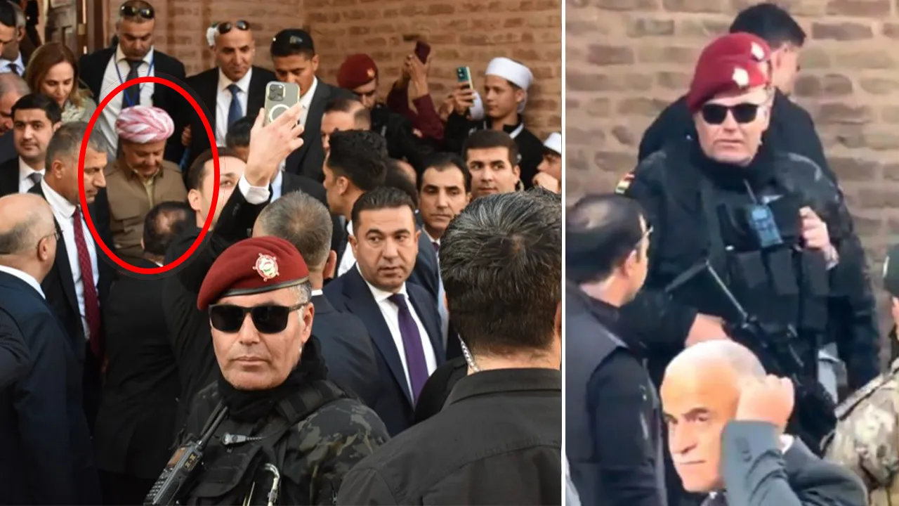 Barzani'nin Şırnak'a getirdiği peşmergeler gündem oldu! Cumhurbaşkanı başdanışmanlarından tepki geldi