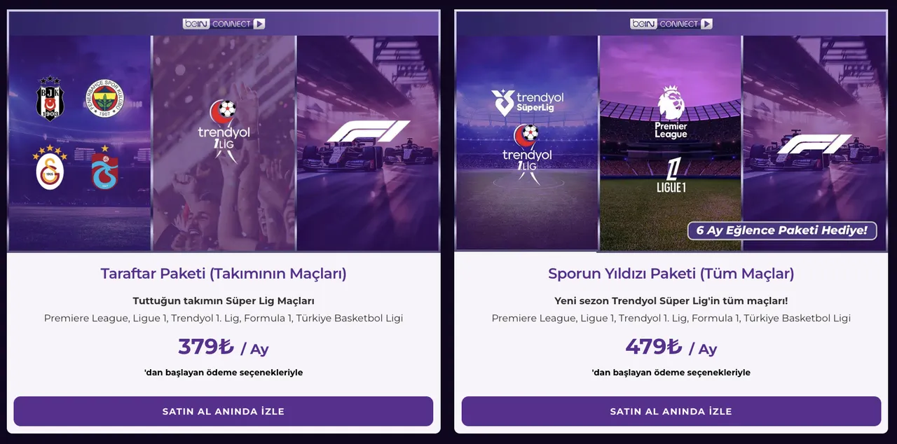 beIN Sports tek maç satın alma var mı, nasıl yapılır? Süper Lig canlı yayın TOD TV paket detayları belli oldu