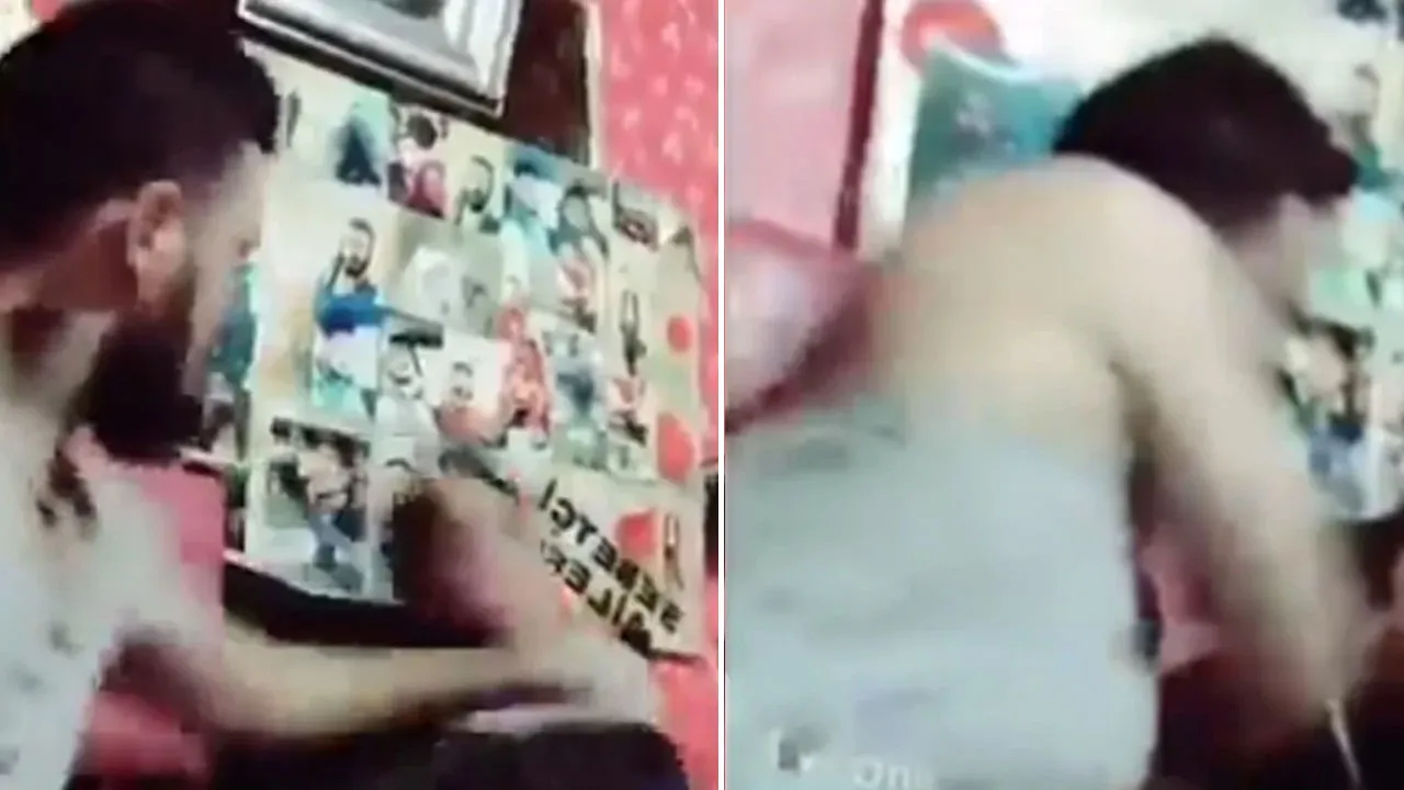 Canlı yayına kadını acımasızca dövdü! Skandal görüntüler cezasız kalmadı 