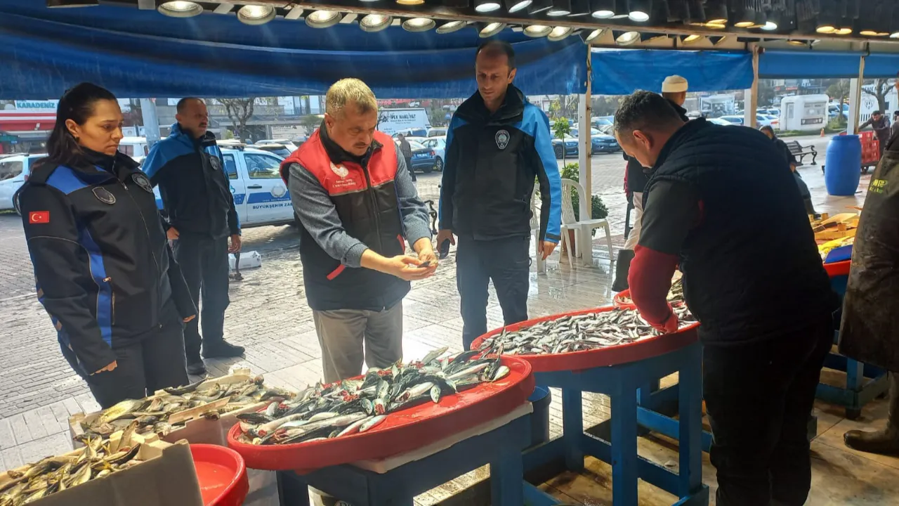 Denetim geldi, gerçek ortaya çıktı: Tezgahtaki balık 'kolyoz' çıktı