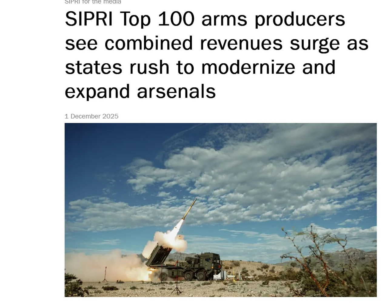 Dünyanın en büyük savunma sanayi şirketi listesinde 5 Türk firma yer aldı