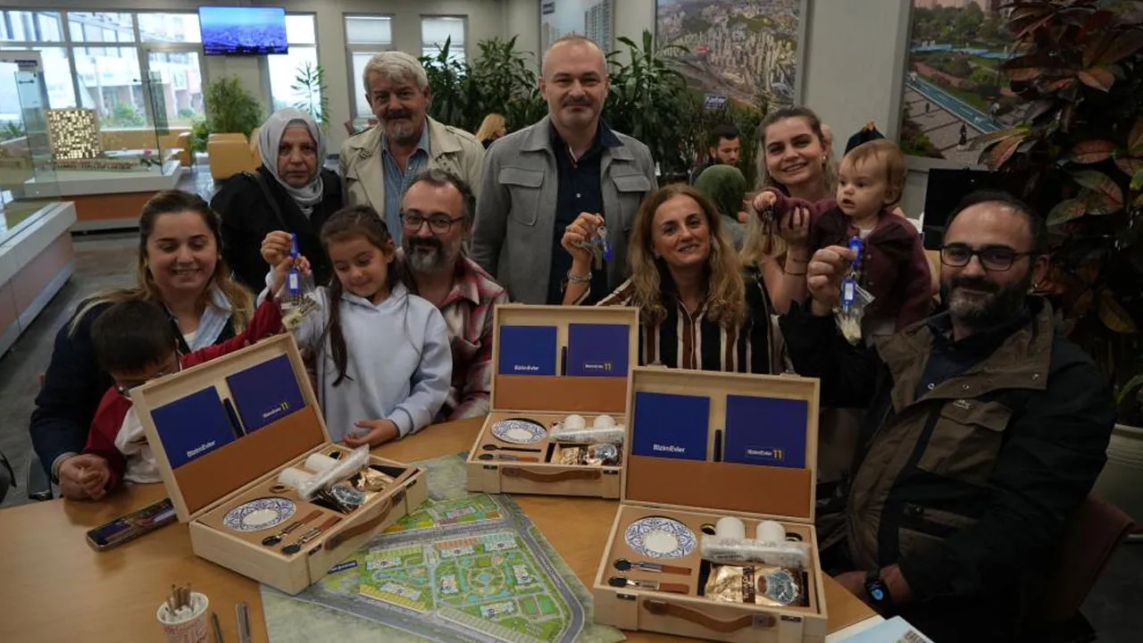 İstanbul'un yeni gözdesi 'Bizim Evler 11' projesinde daire teslimleri başladı