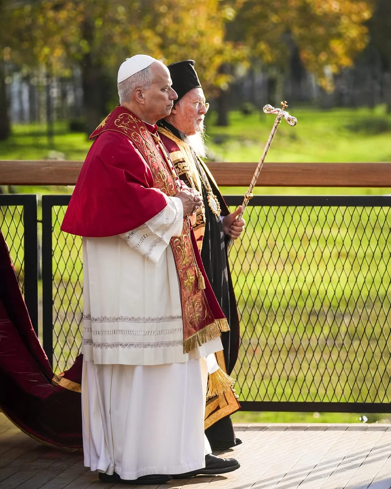 Roma ve İstanbul patrikler  İznik’te.