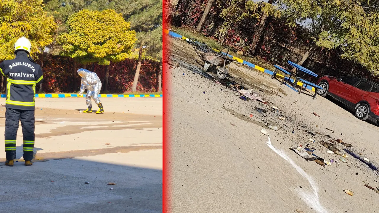 Okulda korkutan patlama! 1 kişi yaralandı, 1 kişi dumandan etkilendi 