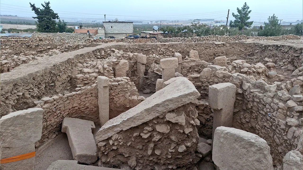 Sayburç'ta köpekler ve tavukların arasında arkeolojik kazı! Köy içindeki 'Göbeklitepe'