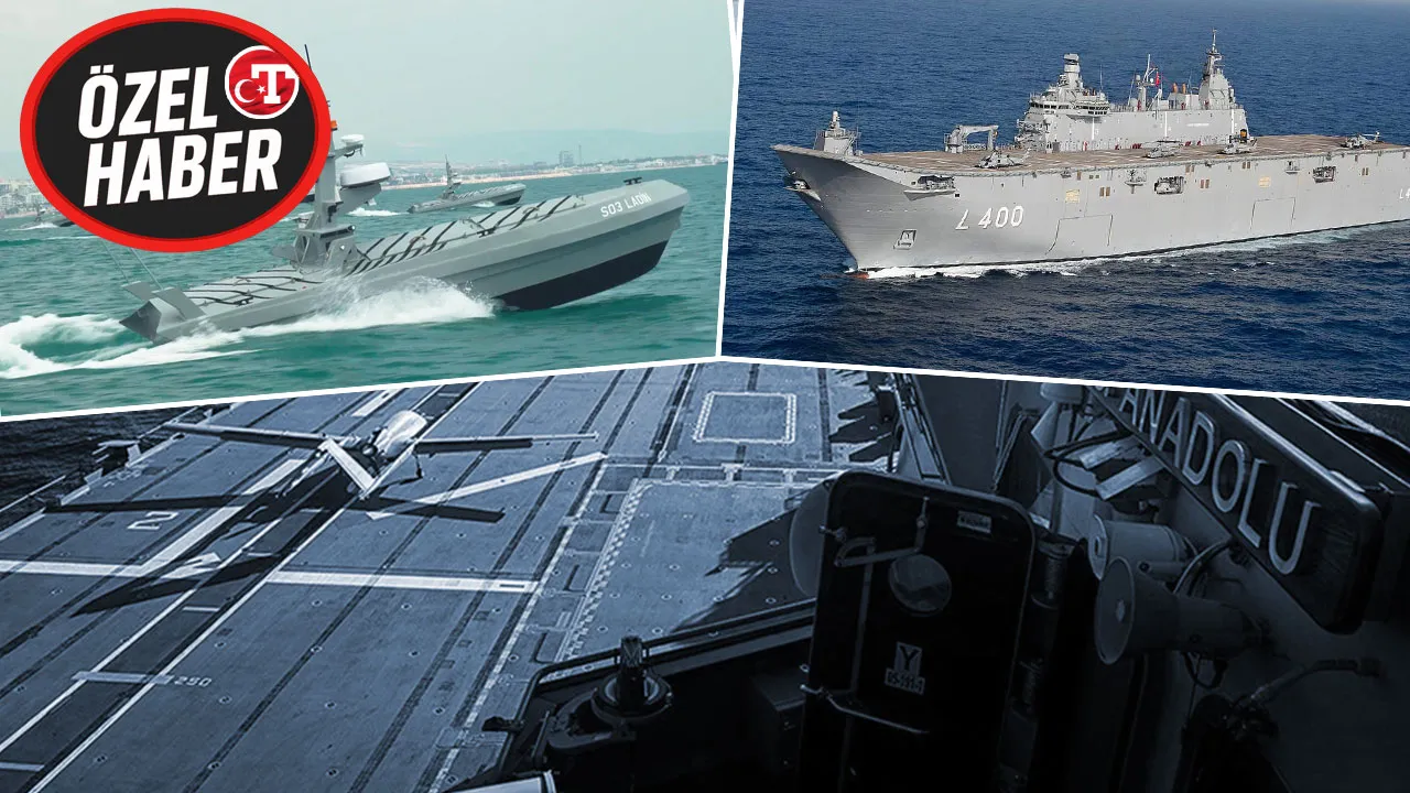 TCG Anadolu'da bir ilk yaşanacak! İHA'dan sonra şimdi de İDA konuşlanacak