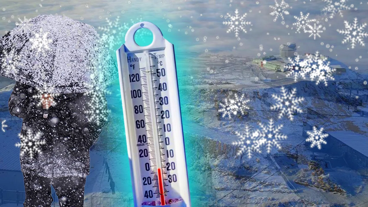 Türkiye’nin en soğuk yeri değişti! Ardahan zirveyi Erzurum'a kaptırdı 