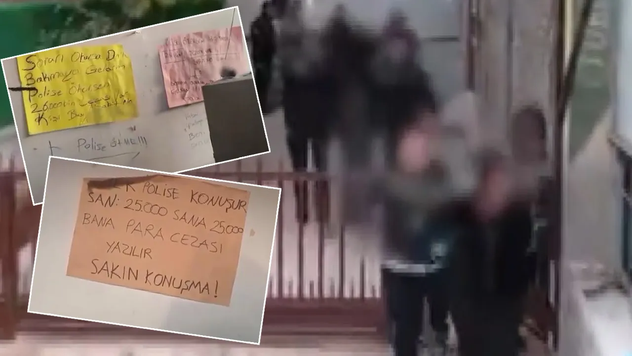 Gaziantep'te fuhuş operasyonu! 14 kişi tutuklandı, duvardaki yazılar şoke etti