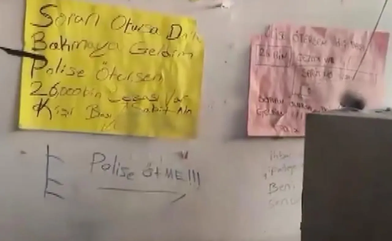 Gaziantep'te fuhuş operasyonu! 14 kişi tutuklandı, duvardaki yazılar şoke etti