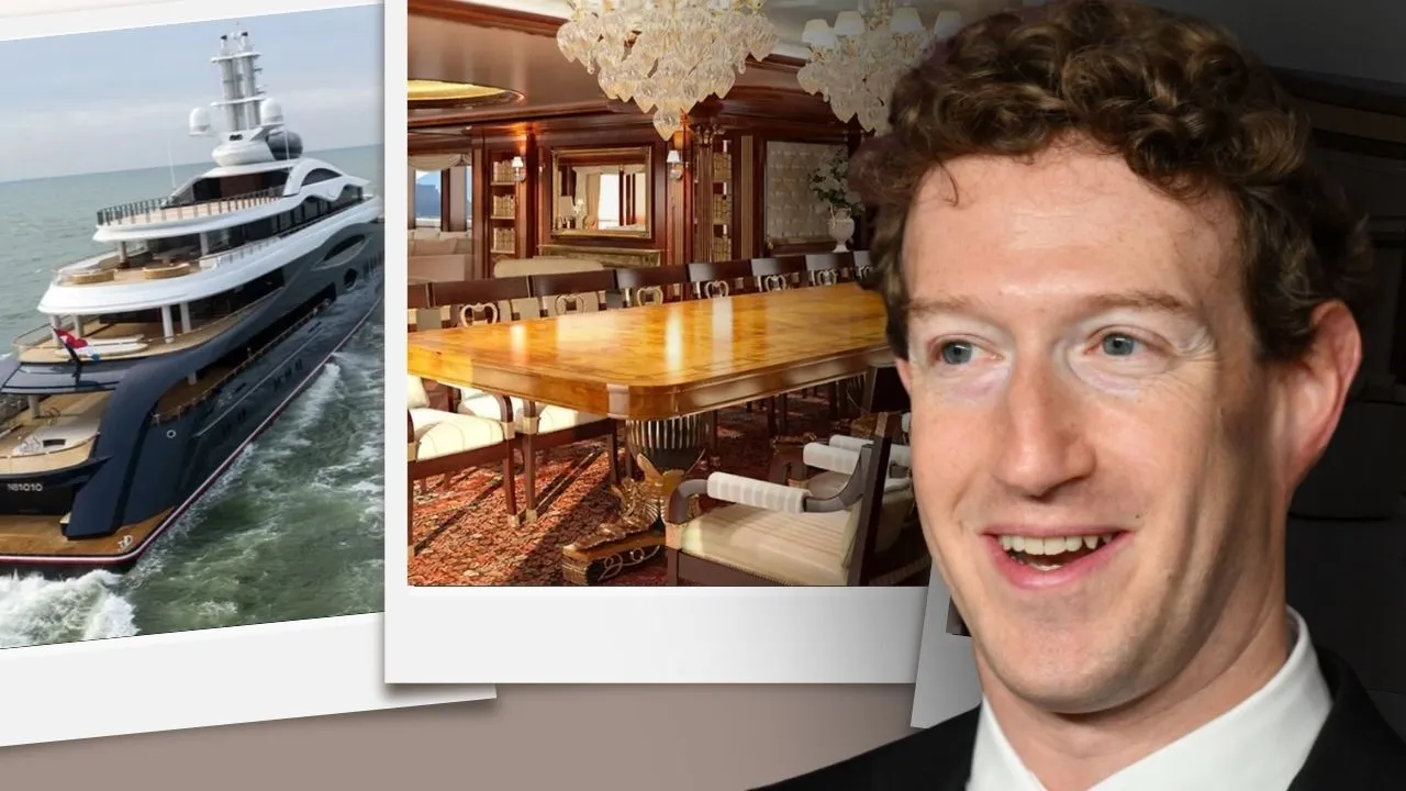 İçinde yok yok! İşte Zuckerberg'in 13 milyar TL'lik süper yatı