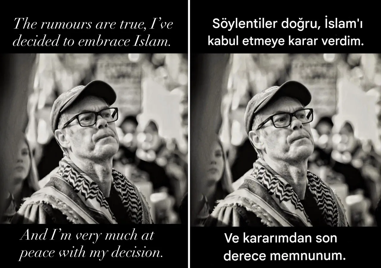 Küresel Sumud Filosu'na katılan Avustralyalı aktivist Robert Martin Müslüman oldu