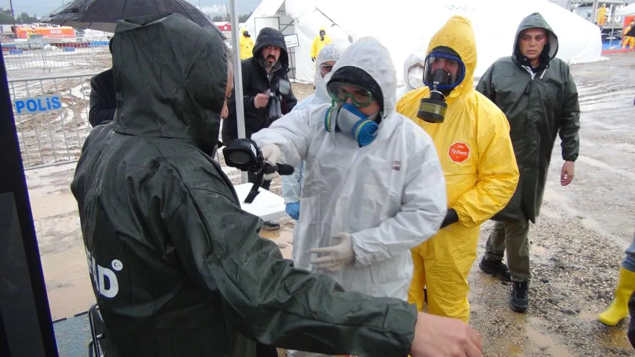 Mersin'de radyasyon alarmı senaryosu! 30 ilden yüzlerce personel seferber oldu