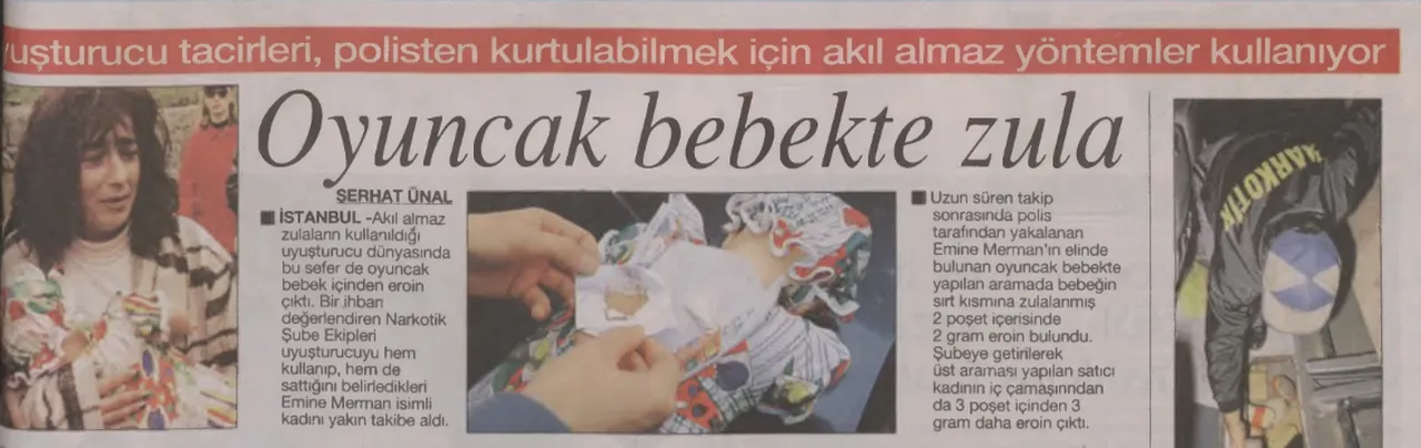 Türkiyenin zehirle imtihanı: 27 yıl önce polise takılan ilginç uyuşturucu zulalar