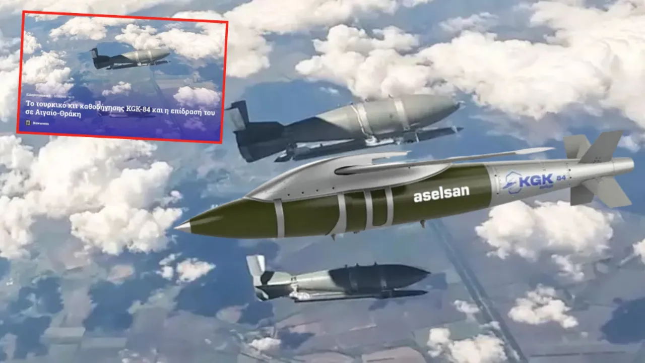Yunan medyası feryat etti! "Türkiye'nin 100 km uçabilen akıllı bombası bizi vurabilir"