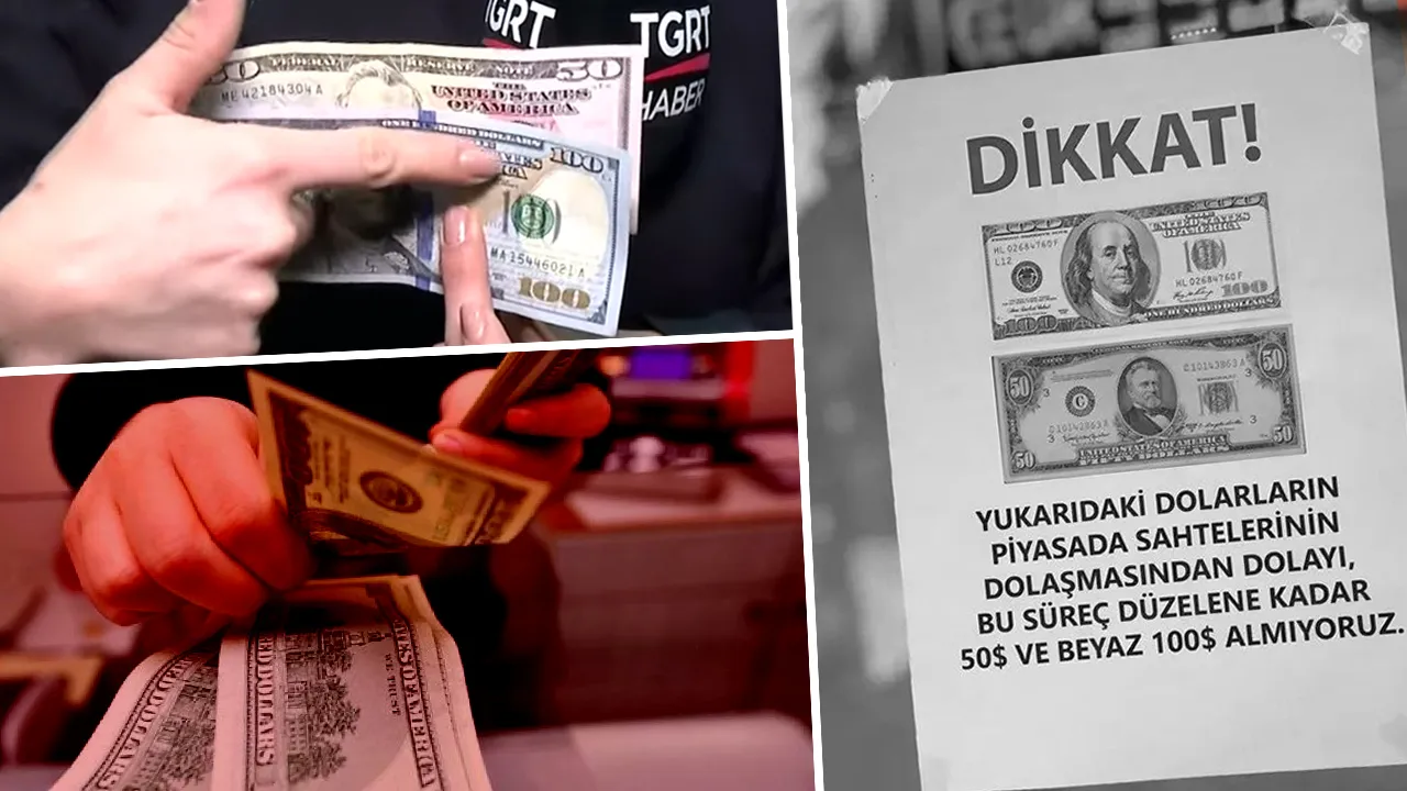 50 dolarlara dikkat! Sahte dolar krizi yeniden patlak verdi
