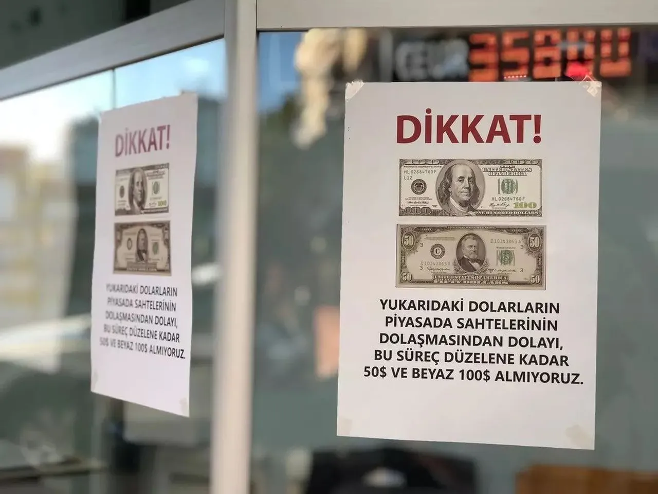 50 dolarlara dikkat! Sahte dolar krizi yeniden patlak verdi