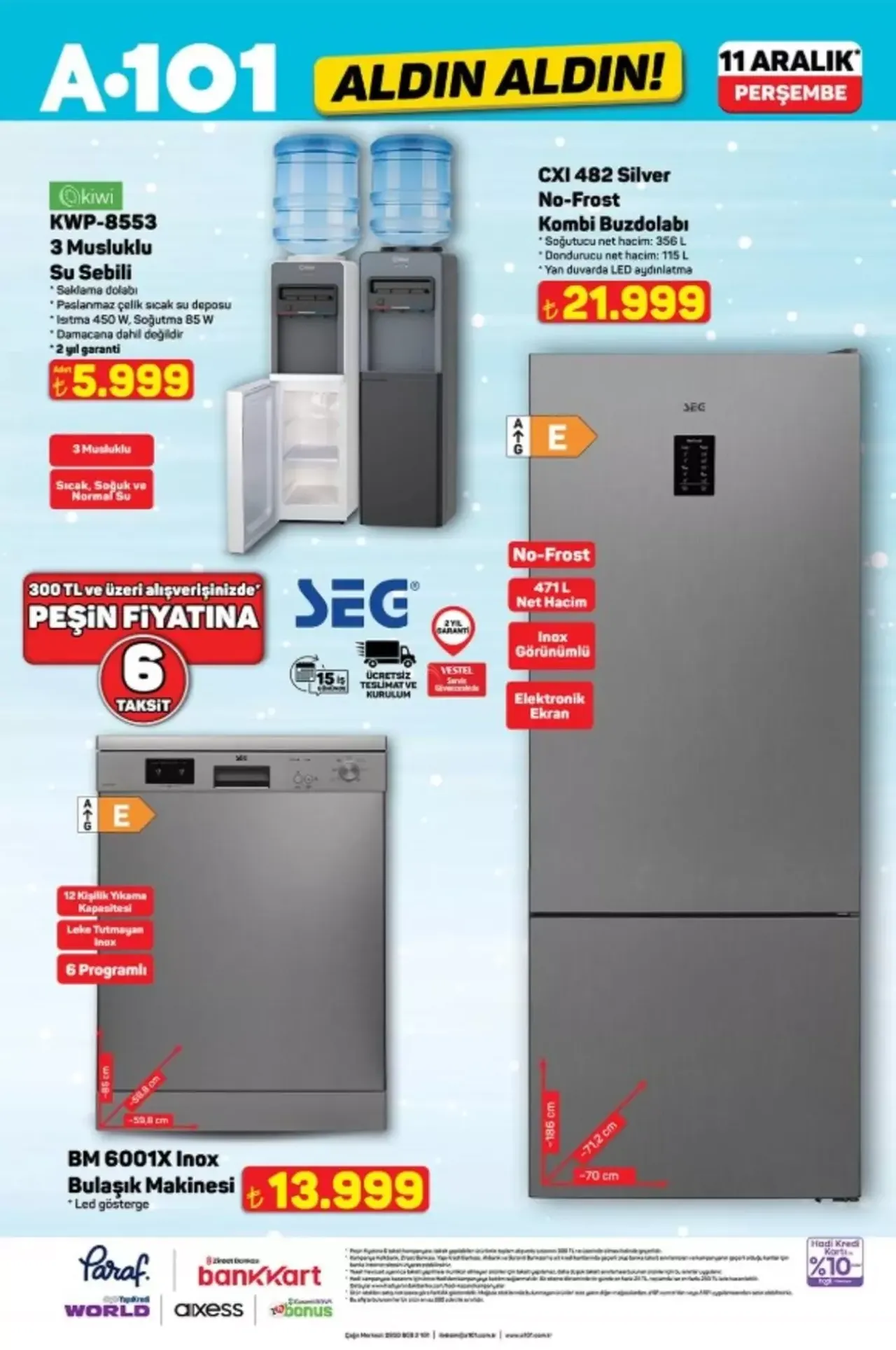 A101 11 Aralık 2025 Aktüel Ürünler kataloğu paylaşıldı! Bu hafta neler var?