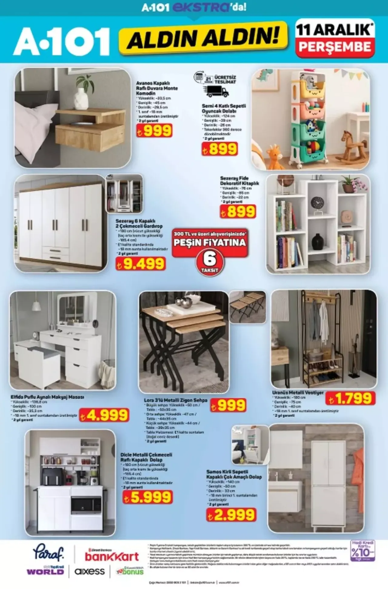 A101 11 Aralık 2025 Aktüel Ürünler kataloğu paylaşıldı! Bu hafta neler var?