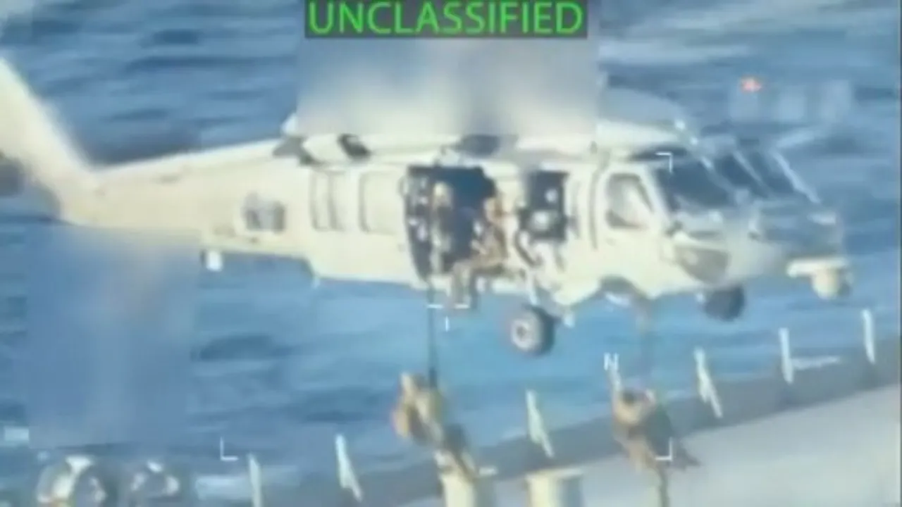 ABD’den Venezuela açıklarında tarihi baskın! Dev petrol tankerini böyle ele geçirdiler