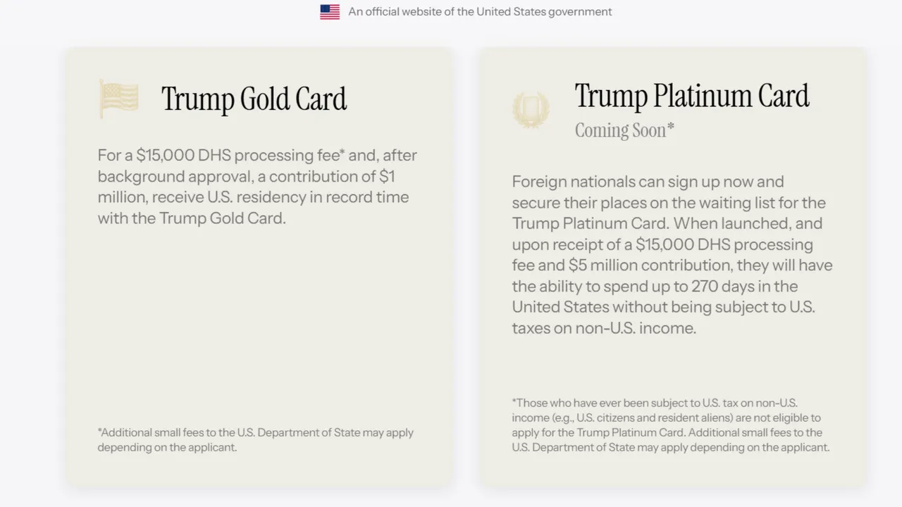 Altın Kart (Trump Gold Card) süreci paylaşıldı: Altın kart nedir, başvuru nasıl yapılır?