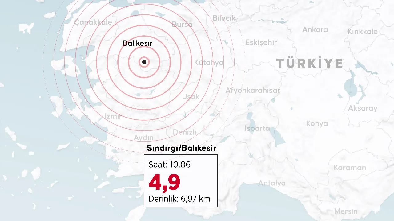 Balıkesir Sındırgı'da deprem! İstanbul, Bursa ve İzmir'de de hissedildi