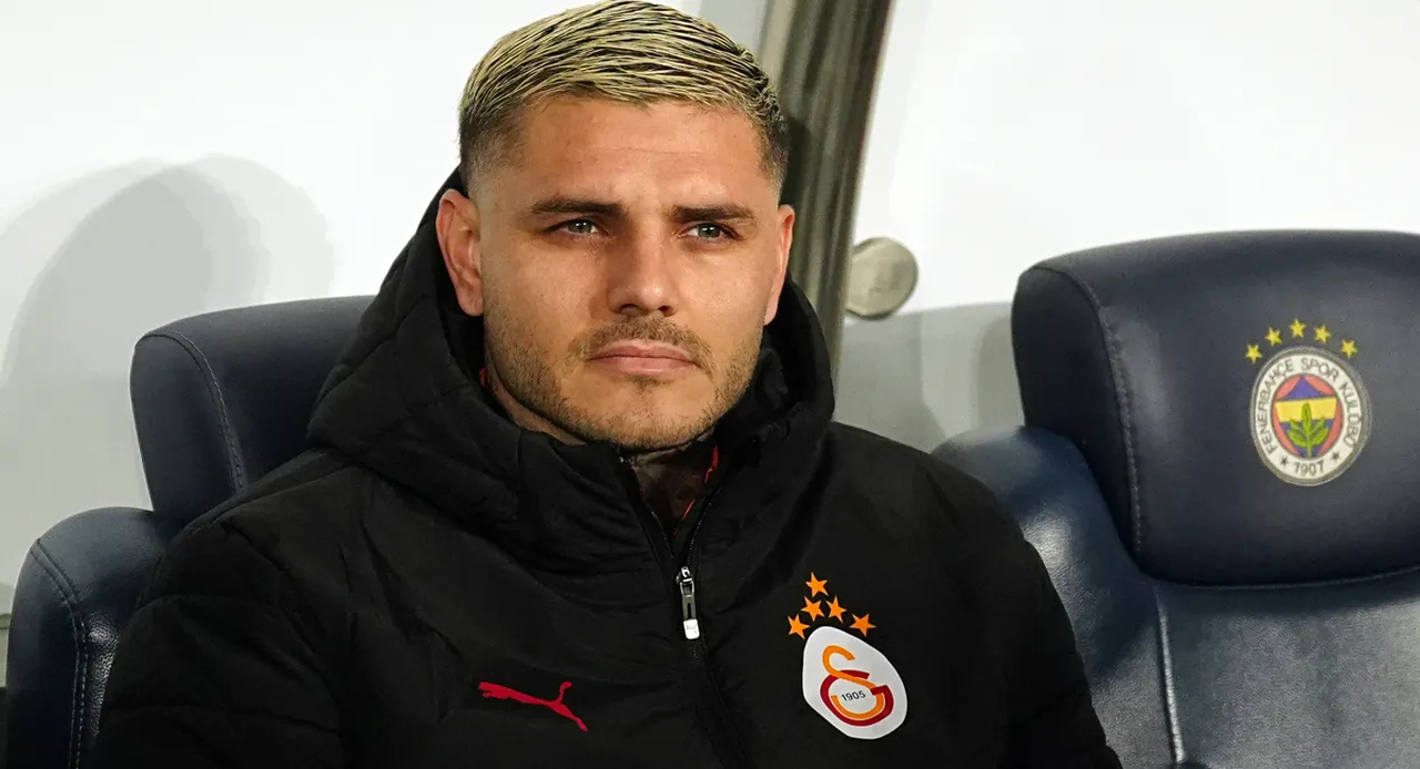 Mauro Icardi yedek kulübesinde