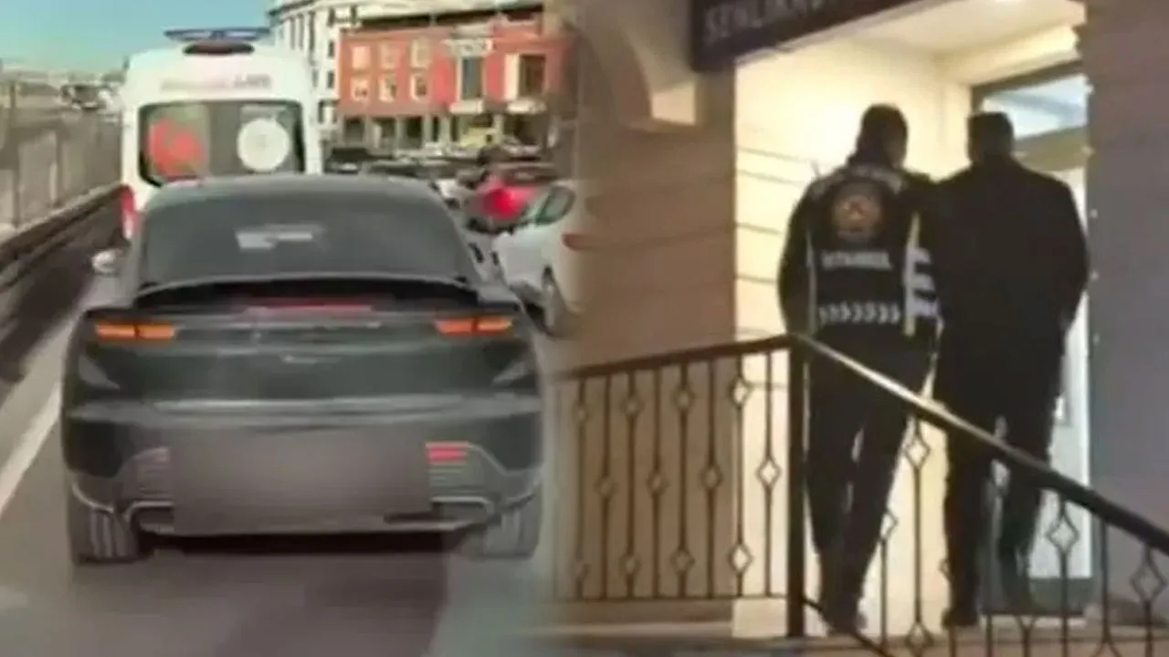 İstanbul'da ambulansa yol vermedi! Yakalanan sürücüye ceza yağdı