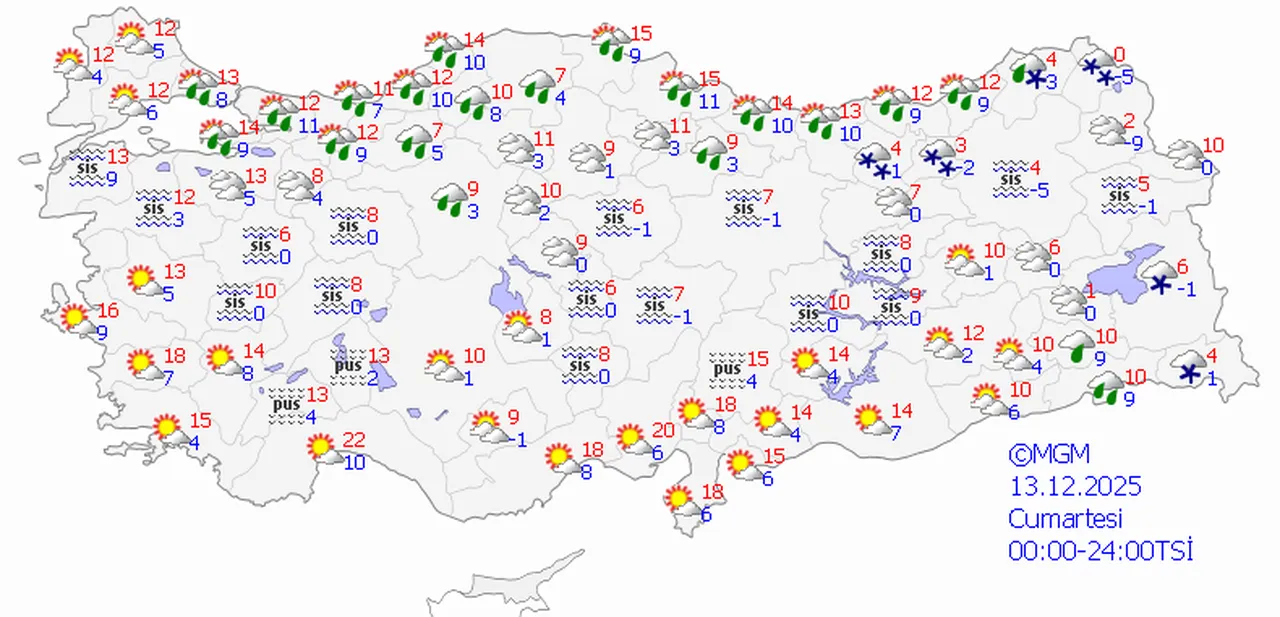 Meteoroloji son raporunda bölge bölge uyardı! Sağanak, kar, soğuk günlerce sürecek