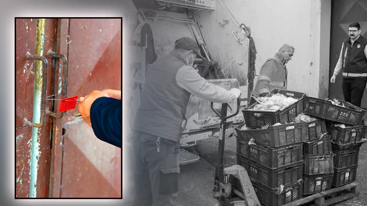 Mide bulandıran sahtekarlığı kötü koku ele verdi! Depodan kasa kasa bozuk tavuk çıktı 