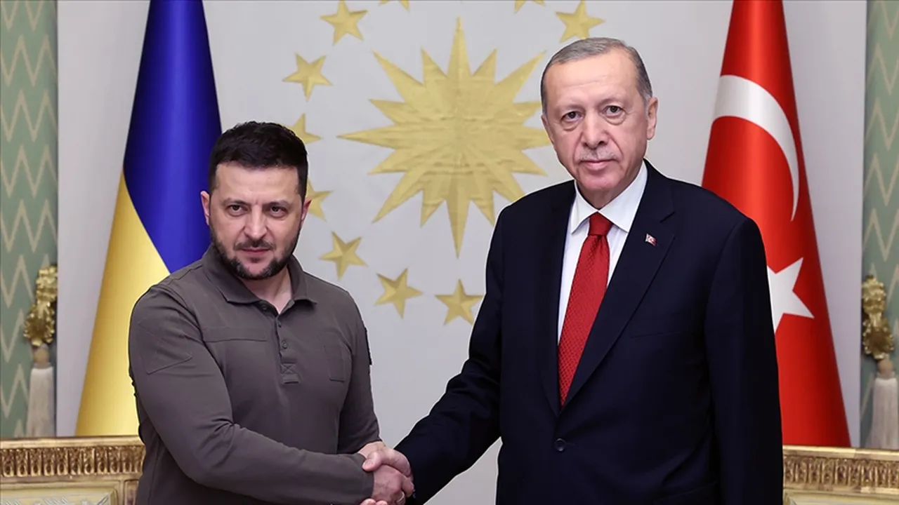 Cumhurbaşkanı Erdoğan ile Ukrayna Devlet Başkanı Volodimir Zelenskiy