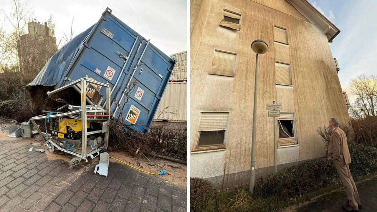 Almanya'da kontrollü patlatma felaketle sonlandı: 58 kişi evsiz kaldı 