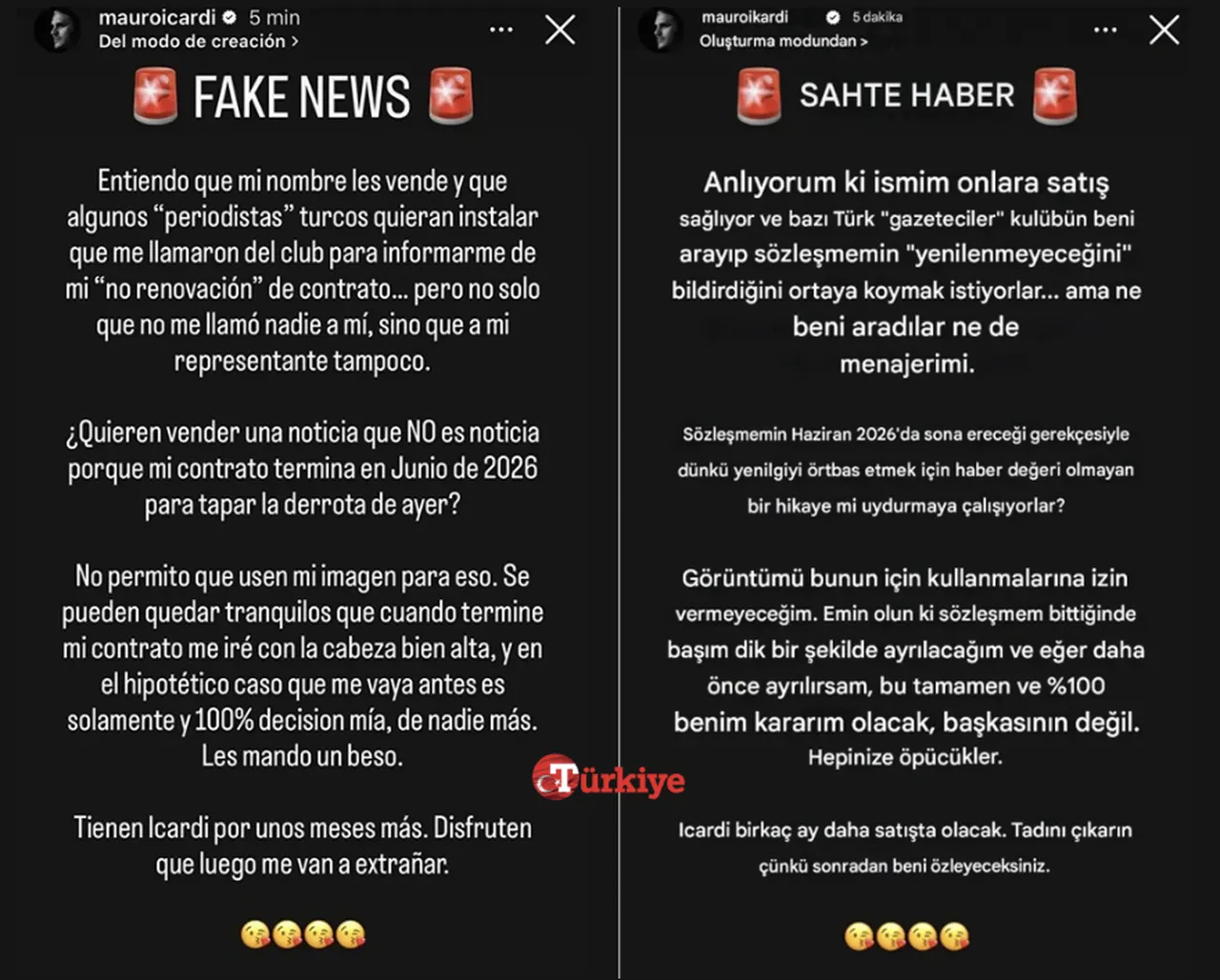 Icardi gidiyor mu, Galatasaraydan ayrılacak mı? Transfer gündeminde gözler Icardide!